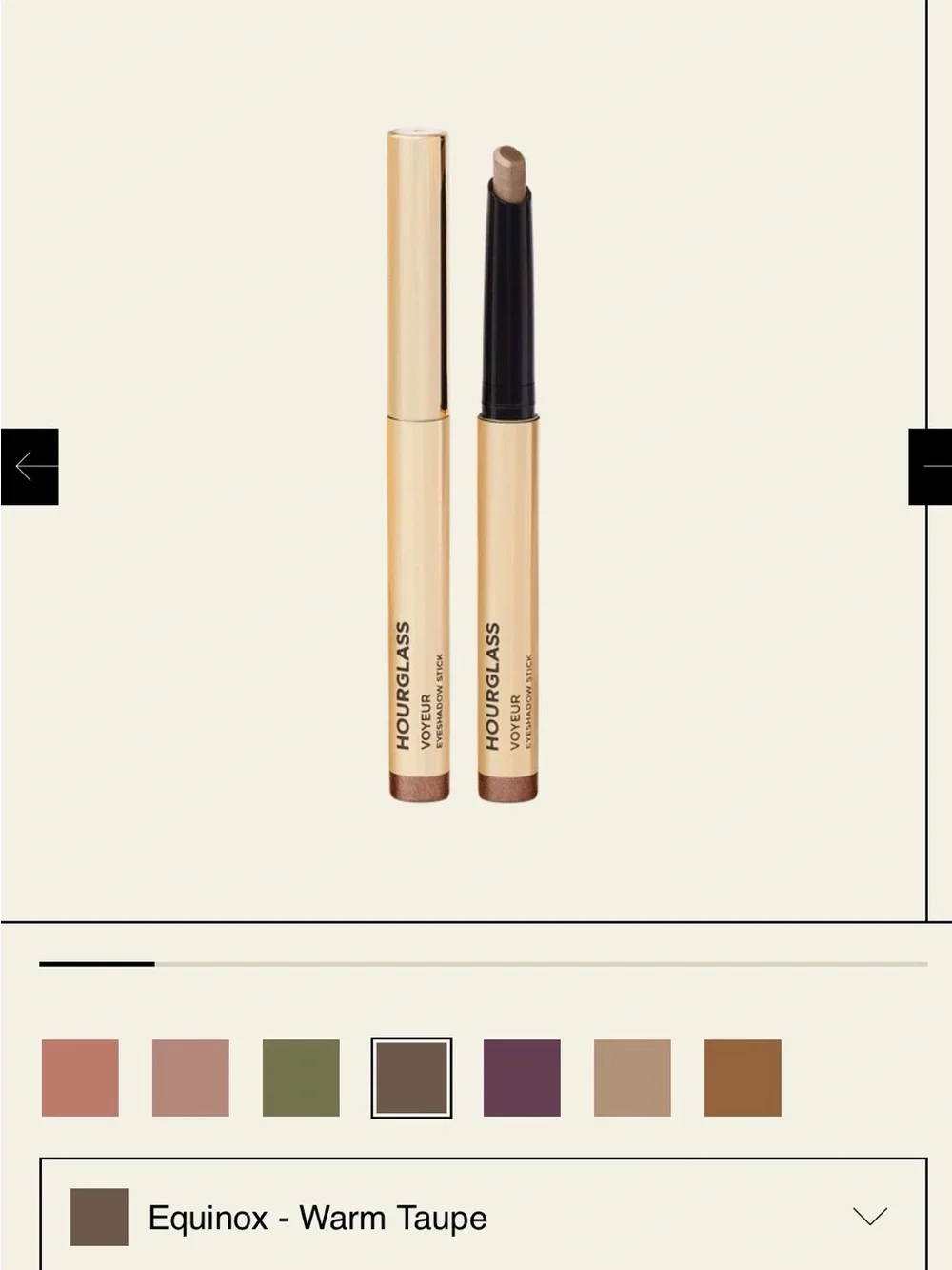 Hourglass Voyeur Eyeshadow Stick~ Equinox